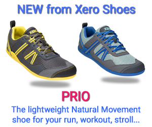 Prio - minimalist running fitness shoe from Xero Shoes