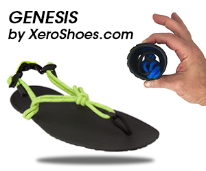 Genesis barefoot-inspired huarache style sandal