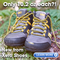 DayLite Hiker - lightweight zero drop minimalist hiking boot from Xero Shoes